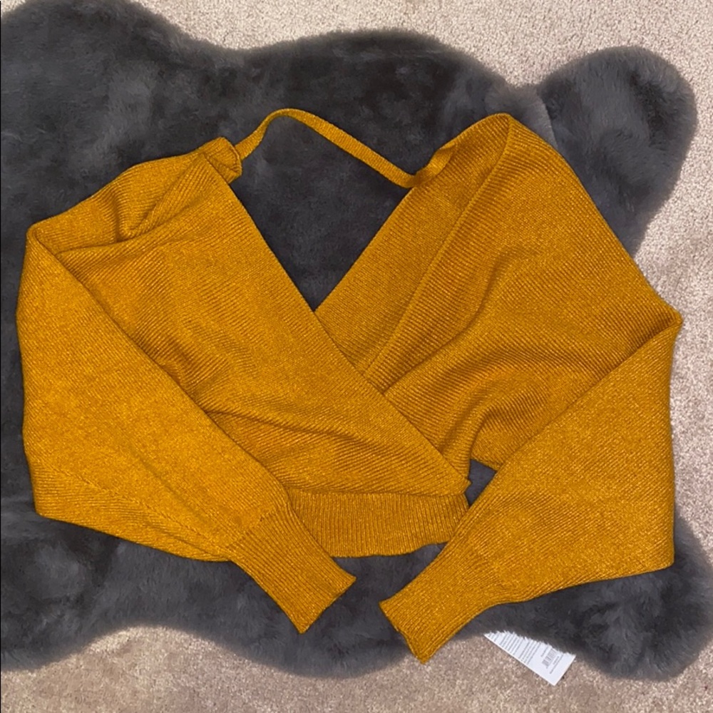 Mustard sweater